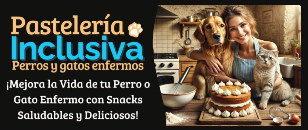 Pastelería Inclusiva: Cómo Preparar Postres Saludables para Perros y Gatos Enfermos